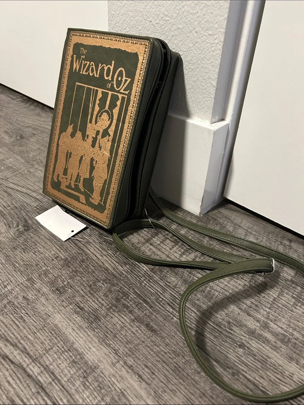 The Wizard of Oz Olive Green Crossbody Clutch